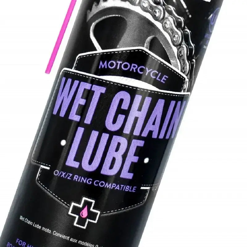 MUC-OFF Wet Chain Lube Kettenspray - Spray 400ml - Kettenspray | MUC-OFF
