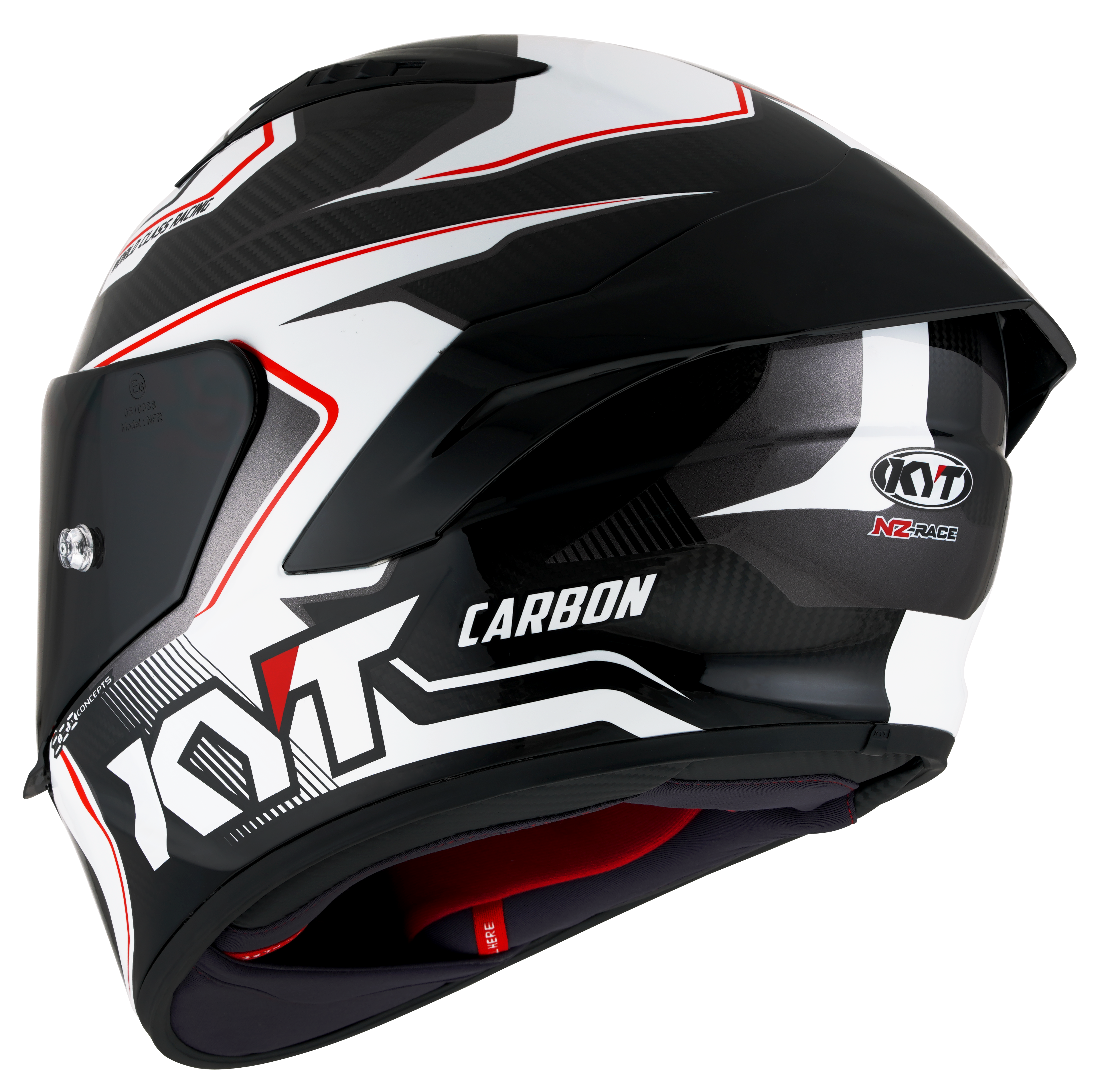 KYT Integralhelm NZ RACE CARBON