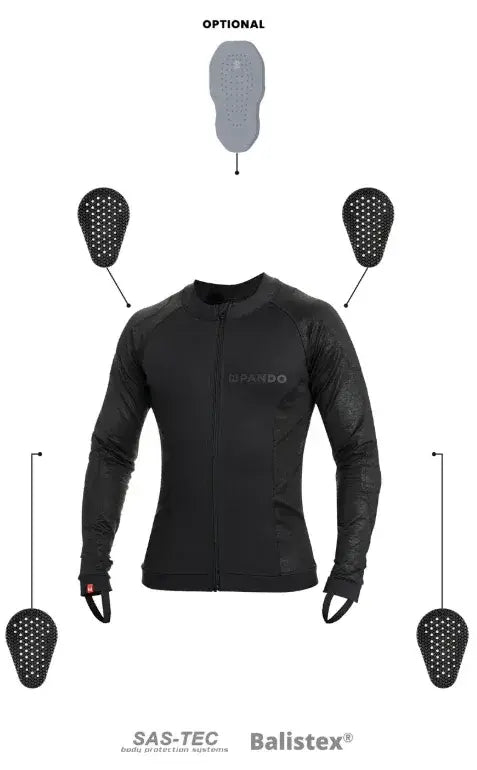 PANDO MOTO Protektorenweste SHELL UH 03 - Protektorenweste | PANDO MOTO