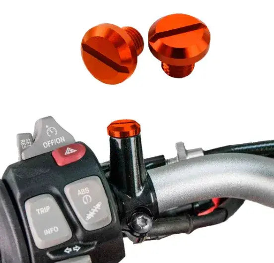 RAXIMO Spiegelgewinde Abdeckung M10x1.25 (1x links/1x rechts) - Spiegelzubehör | mtp-Racing