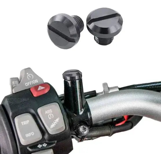 RAXIMO Spiegelgewinde Abdeckung M10x1.25 (1x links/1x rechts) - Spiegelzubehör | mtp-Racing