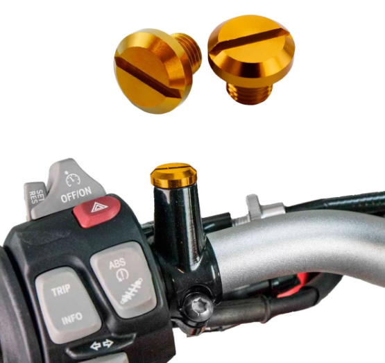 RAXIMO Spiegelgewinde Abdeckung M10x1.25 (1x links/1x rechts)