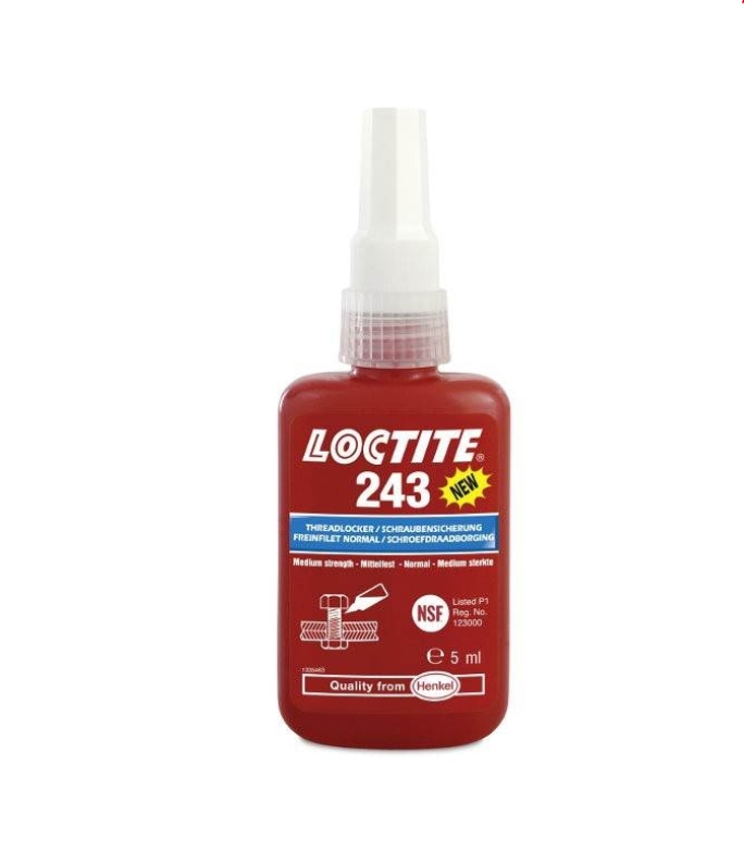 LOCTITE 243 Mittelfeste Schraubensicherung - 5ml Flasche