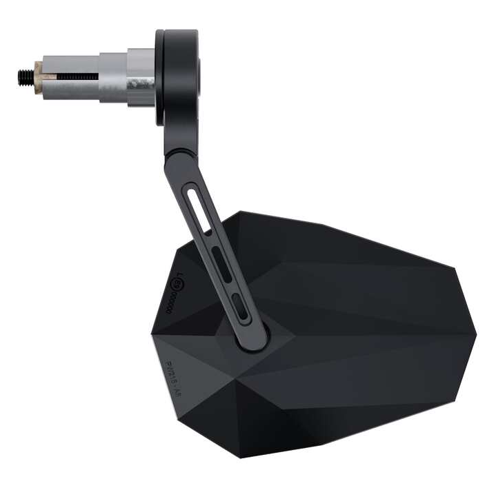 HIGHSIDER Stealth-X5 EVO Lenkerendenspiegel, kurz (Stck.)