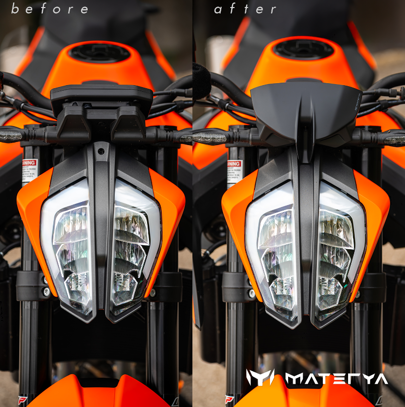 MATERYA Windschild Duke 790/890 17-23