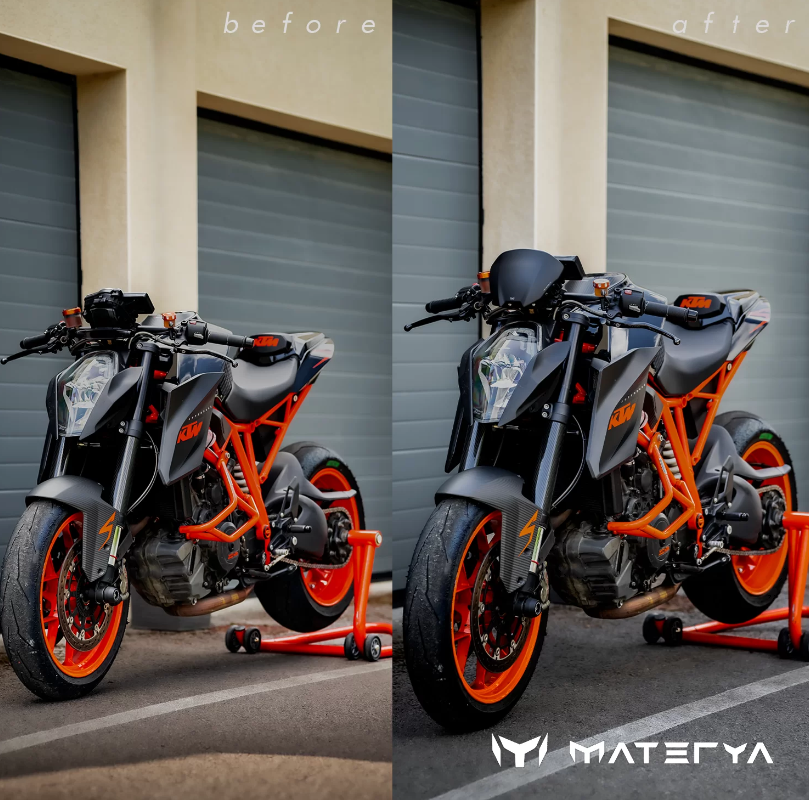 MATERYA Windschild Superduke 1290 14-16