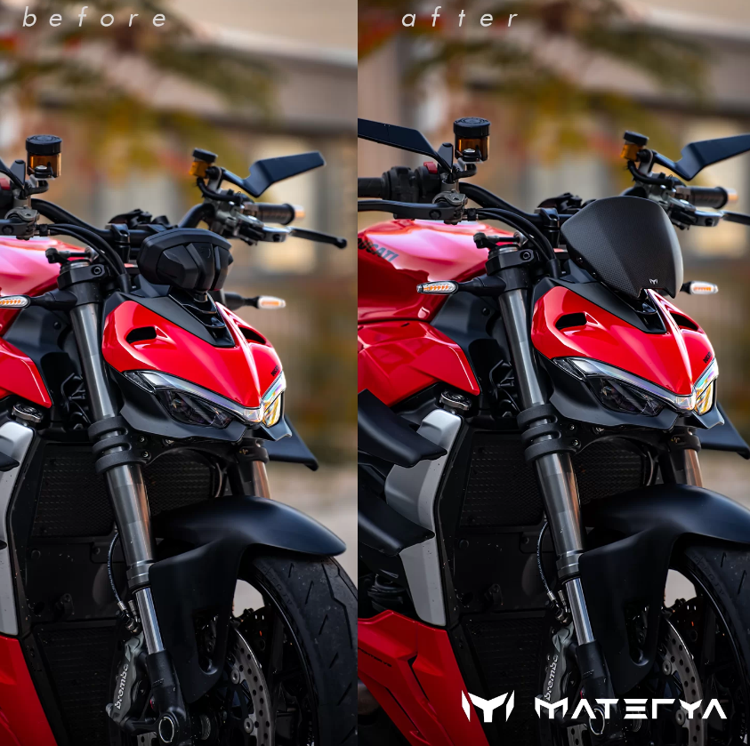 MATERYA Windschild Streetfighter V2 22-24