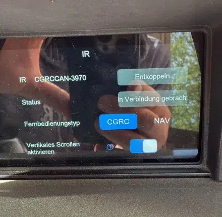 Chigee CGRC Fernsteuerung CAN passend für BMW Wonder Wheel 6PIN - Smart Display System Zubehör | Chigee