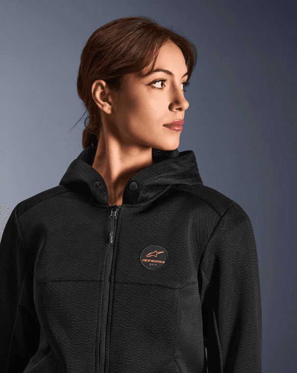 Alpinestars Hoodie STELLA CHROME Superairflow - Hoodie & Hemden | Alpinestars