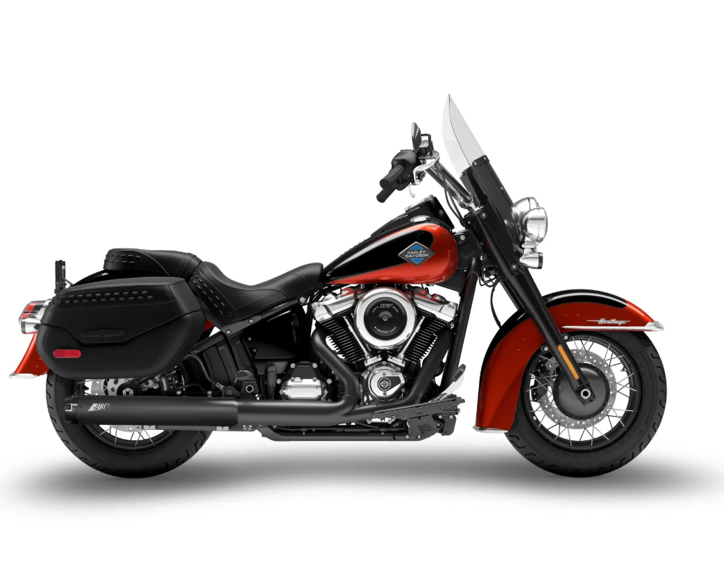 ZARD SOFTAIL 4,5"Muffler HERITAGE CLASSIC 117 - Auspuffanlagen & Slip-Ons | ZARD