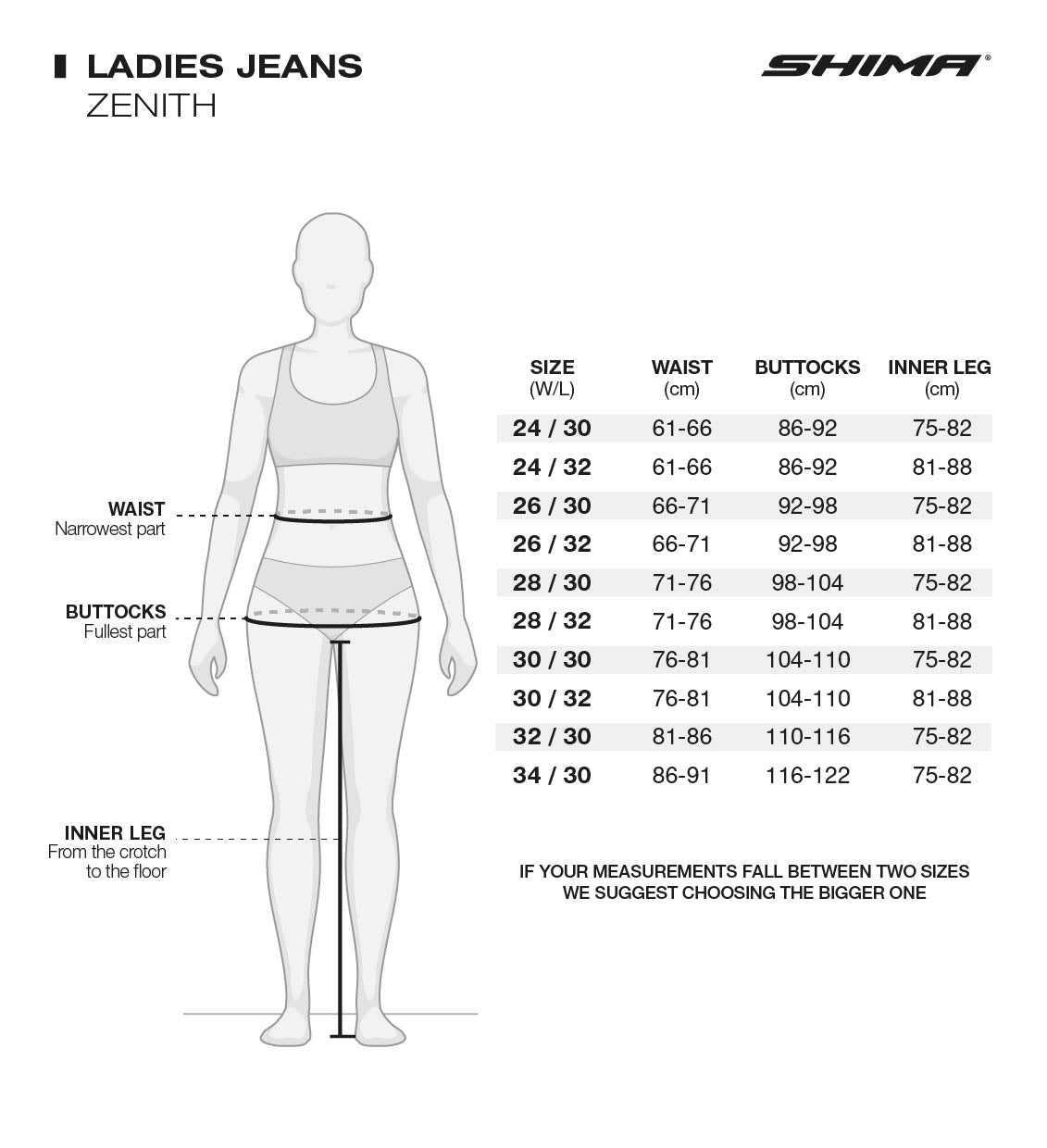 SHIMA Hose ZENITH LADY - Jeanshose | SHIMA
