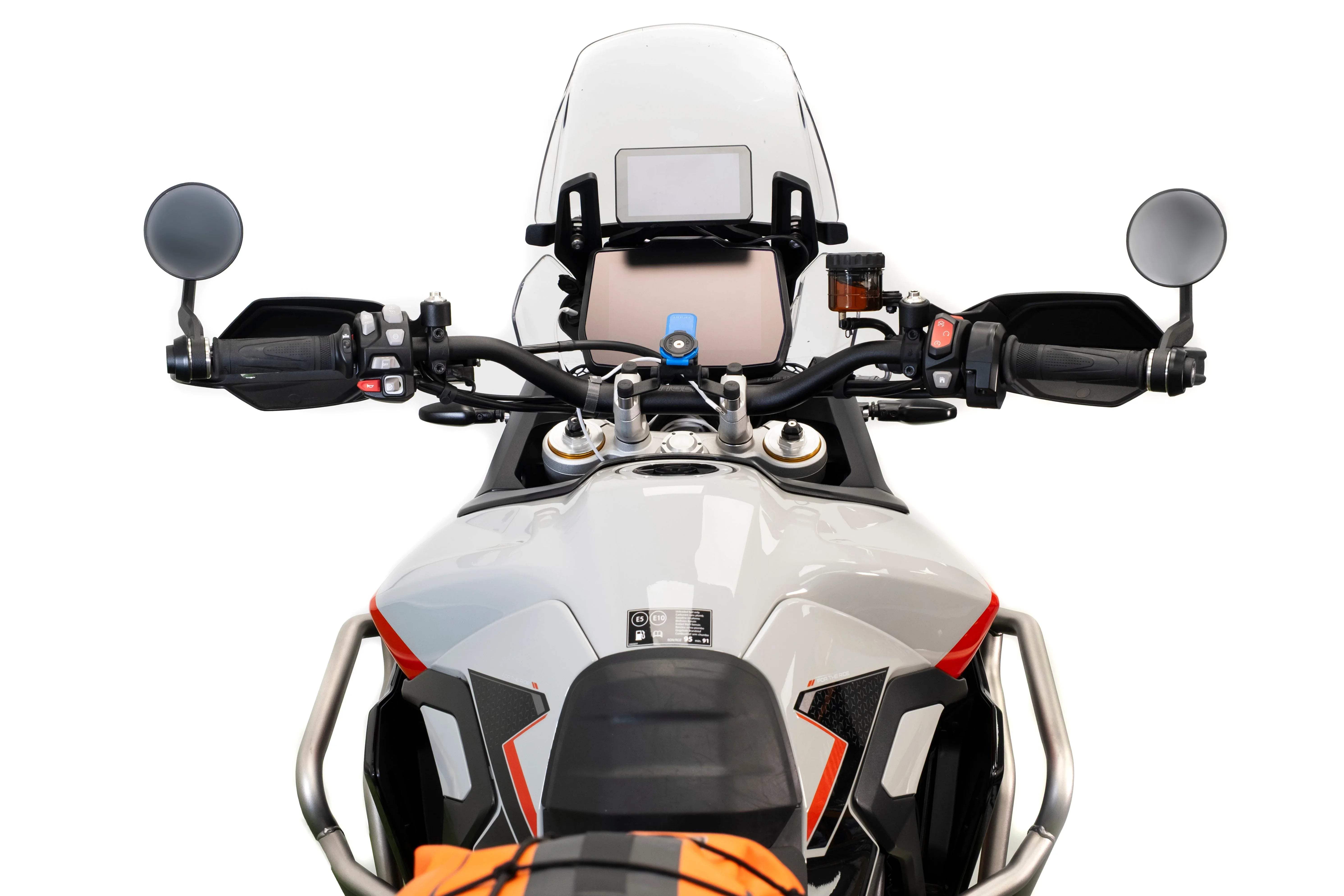 Evotech Handguard Bar End Mirrors (Retro) - Triumph Tiger 900 Rally Aragon Edition (2023) - Lenkerendspiegel | Evotech Performance