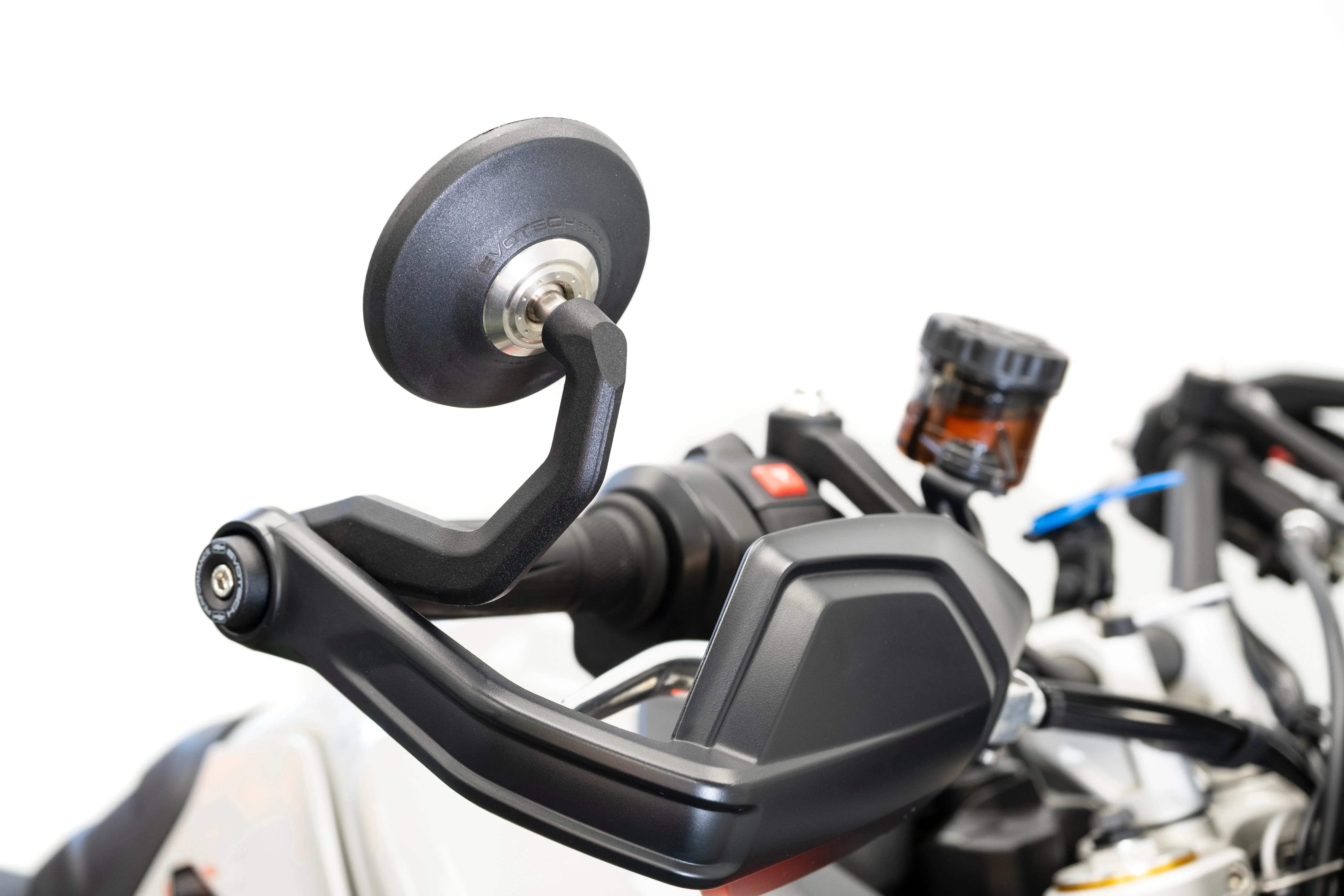 Evotech Handguard Bar End Mirrors (Retro) - Triumph Tiger 900 Rally Aragon Edition (2023) - Lenkerendspiegel | Evotech Performance