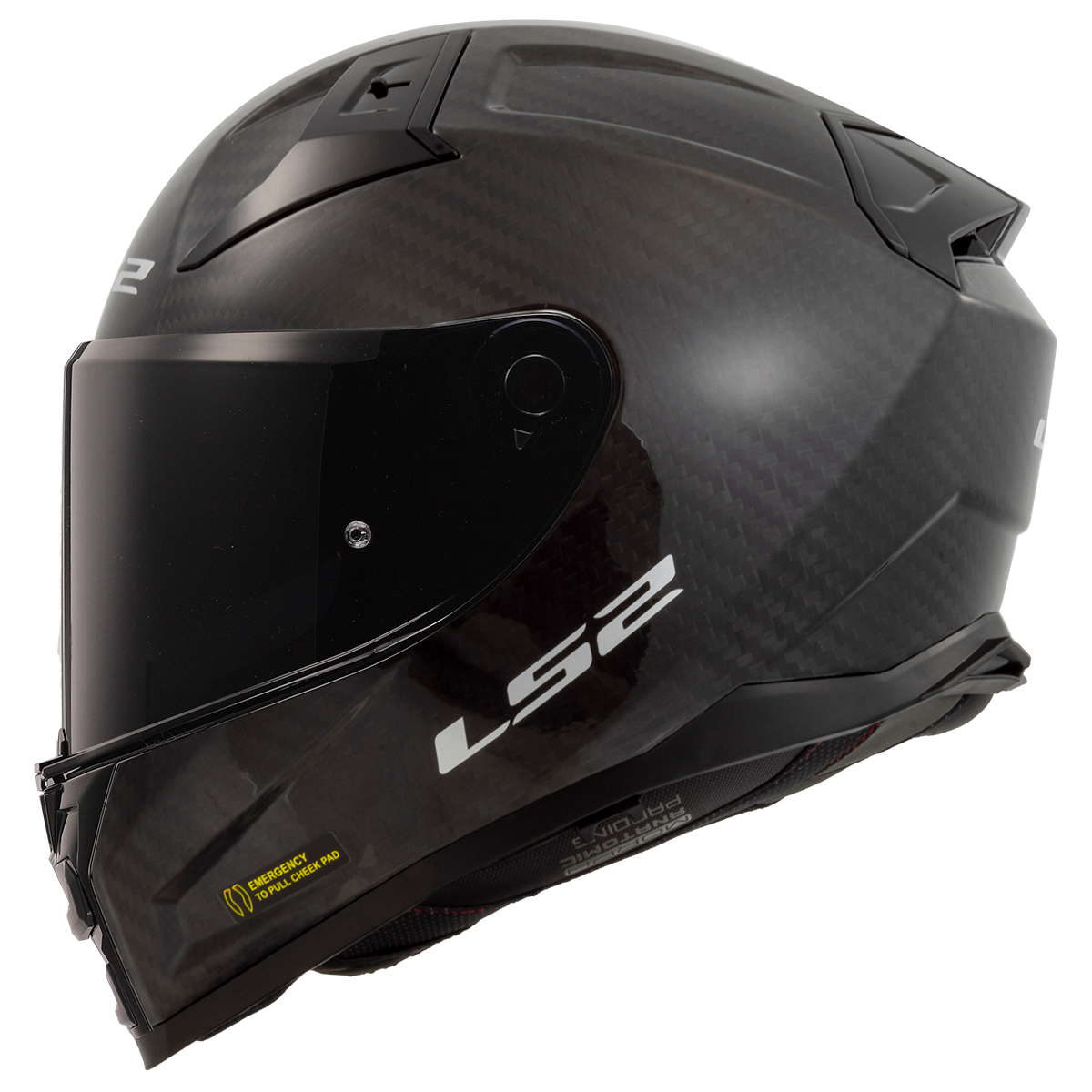 LS2 Integralhelm VECTOR II SOLID Carbon