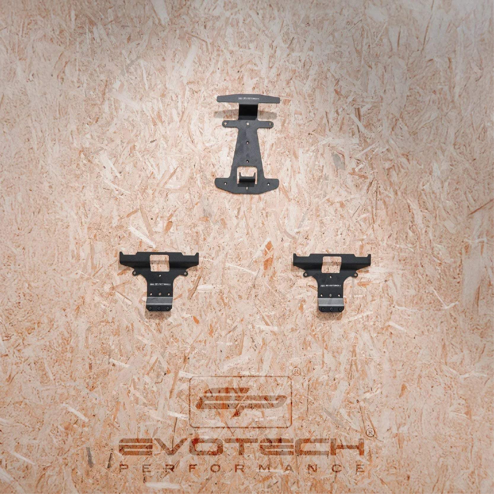 Evotech Top Box / Pannier Wall Mounting Brackets - Yamaha Tracer 9 GT+ (2025+) - Accessories | Evotech Performance
