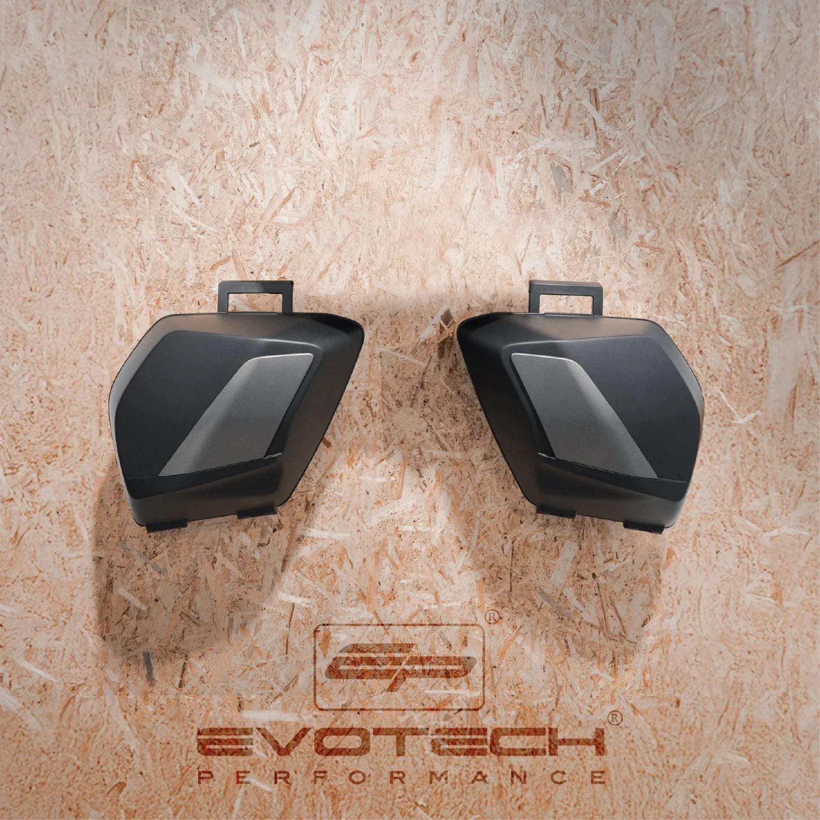 Evotech Pannier Wall Mounting Brackets - Yamaha Tracer 9 GT (2025+) - Accessories | Evotech Performance