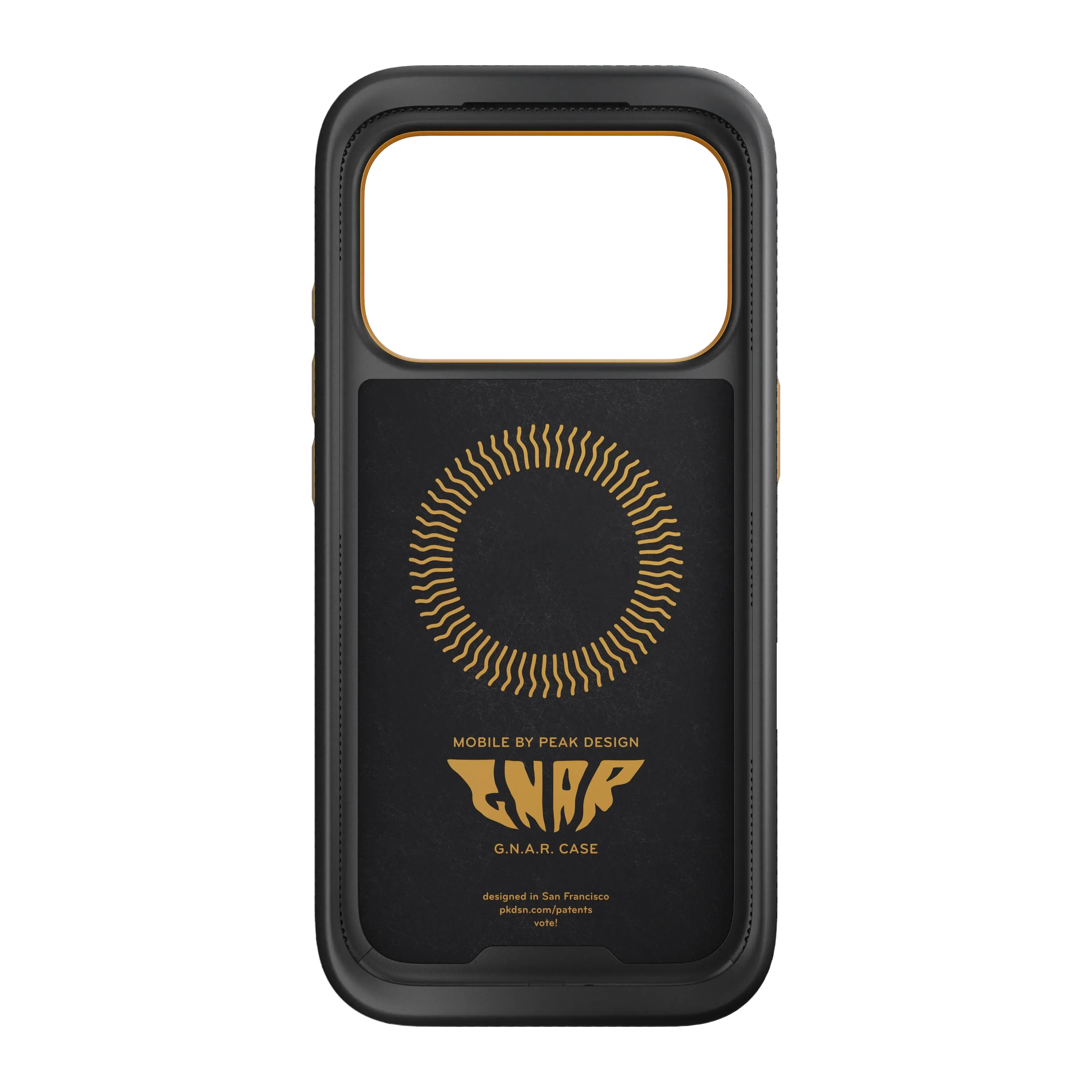 Peak Design GNAR Case (Black) - iPhone 17 Pro - Peak Design | Accessories
